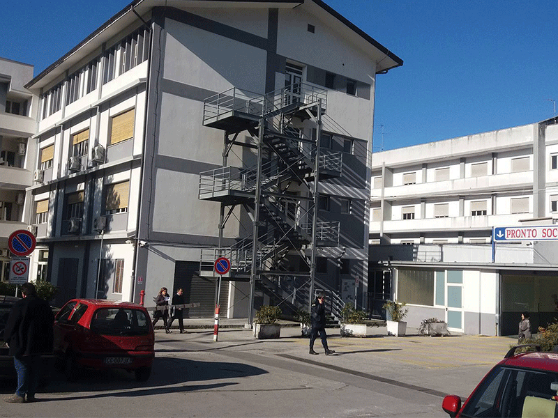 Caso di legionella all’ospedale di Polla Caso di legionella all’ospedale di Polla