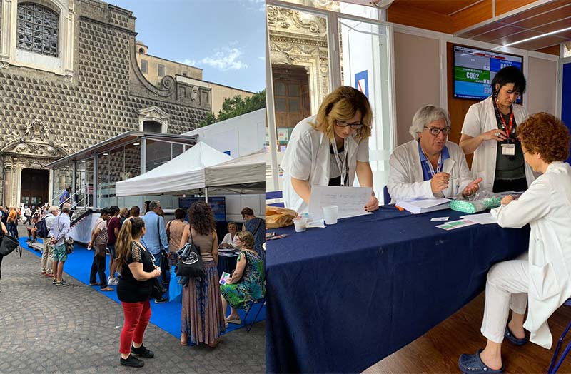 L’afa non ferma la prevenzione L’afa non ferma la prevenzione