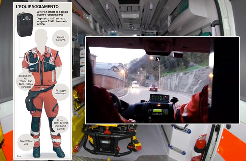 Sicurezza per il servizio del 118 Sicurezza per il servizio del 118