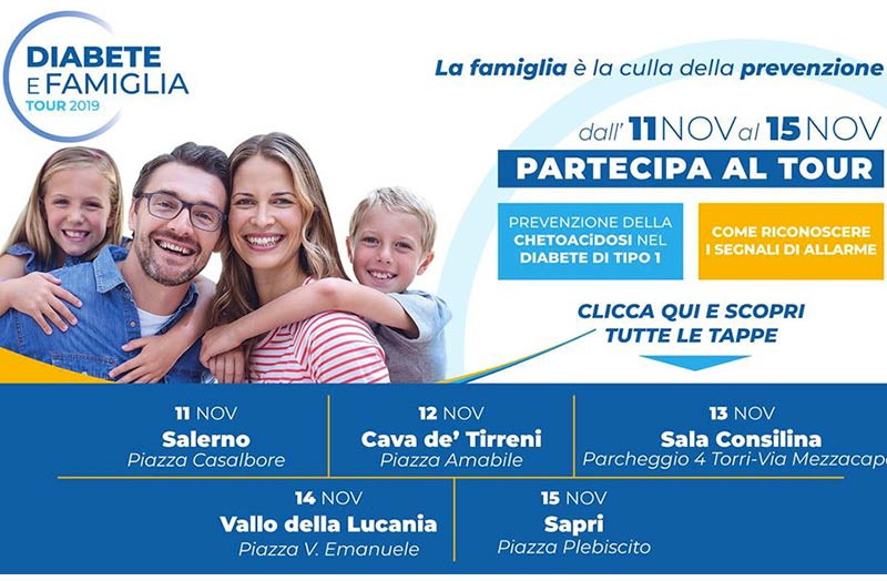 “Diabete e Famiglia-Tour 2019” “Diabete e Famiglia-Tour 2019”